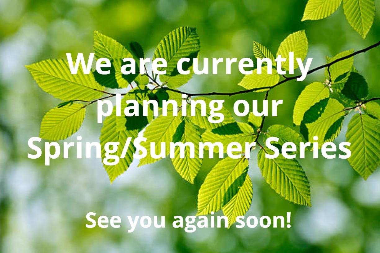 Green Leaves with text Summer series coming soon