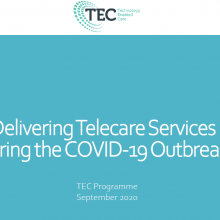 Delivering Telecare Services during COVID-19